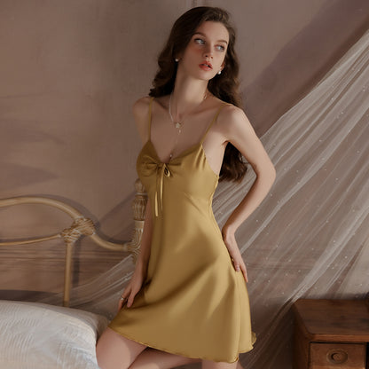 Light Shadow Lace Slip Dress