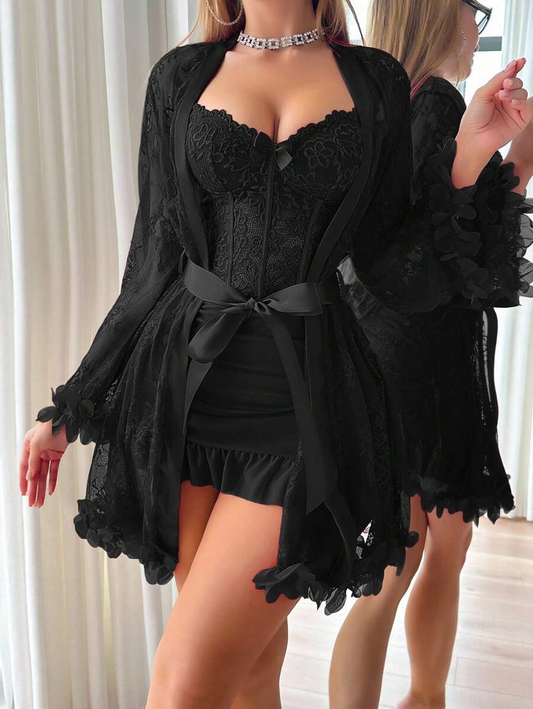 Roselace Flow Sleepwear Set