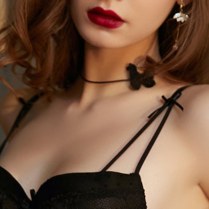 Sweet 3D Butterfly Choker for Girls