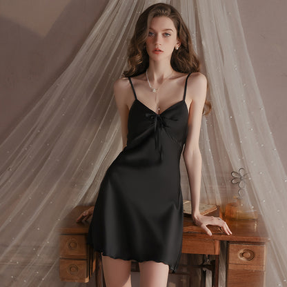 Light Shadow Lace Slip Dress