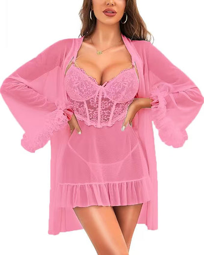 Hidden Desire Sheer Set